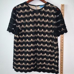 Kate Spade layered blouse